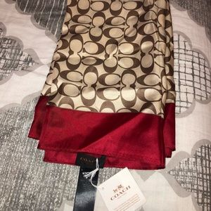Coach scarf